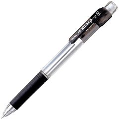 Pentel AZ125R E-Sharp Automatic Pencil - 0.5mm Tip - Black (Pack of 12)