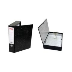 Partner PT-RGD021N Laminated Rigid Box File - F/S - Black (Pack of 10)