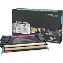 Lexmark C736H1MG C73X/X73X 10K Magenta Program Cartridge