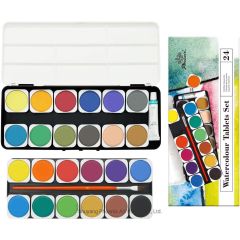 Phoenix PWT2430S Water Colour Tablet D30 Set of 24