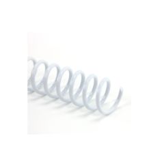 TPPS Plastic Binding Coil, 4:1, 12mm, White (Pack of 100)
