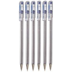 Pentel BK77 Superb Ball Point Pen - 0.7mm - Blue (Pack of 12)