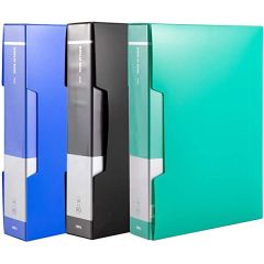 Deli 5200 Display Book - A4 - 100 Pockets - Assorted Color (Pack of 6)