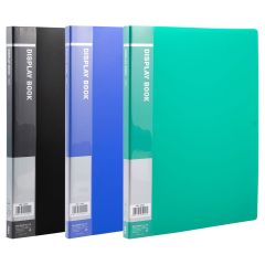 Deli 5220 Display Book - A4 - 20 Pockets - Assorted Color (Pack of 12)
