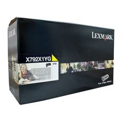 Lexmark X792 Yellow Extra High Yield Return Program Print Cartridge 