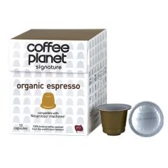 Coffee Planet Espresso Organic Single Serve Capsule - 10 Capsules