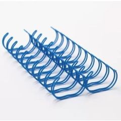 TPPS Binding Ring Wire 3:1,9.5mm(3/8"), 34 Loops, Blue (Pack of 100)