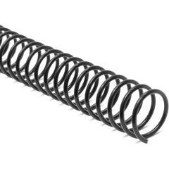 TPPS Plastic Binding Coil, 4:1, 14mm, Black(Pack of 100)