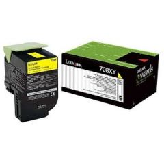 Lexmark 70x Yellow Toner Cartridge Extra High Return