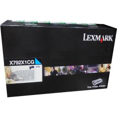 Lexmark X792 Cyan Extra High Yield Return Program Print Cartridge 