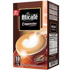 Alicafe Cappuccino with Ginseng - 20 Grams x 10 Sachets