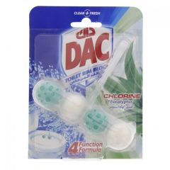 DAC Toilet Rim Block - Chlorine Eucalyptus - 50 Grams