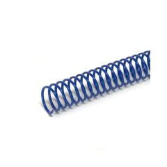 TPPS Plastic Binding Coil, 4:1, 14mm, Blue (Pack of 100)