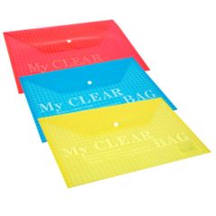 Modest W209L My Clear Bag - F/S - Assorted Color (Pack of 12)