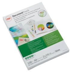 GBC 3200749 Laminating Pouch, A5 125 Micron, Pack of 100
