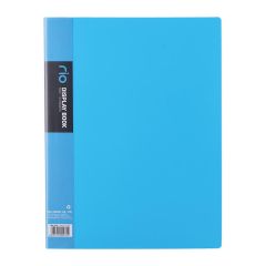 Deli 5031 Clear Display Book - 10 Pockets - A4 - Assorted Color