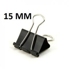 Modo Binder Clip - 15mm - 12 Clips / Pack