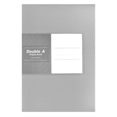 Double A Display Book with 60 Pockets - A4 - Grey