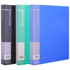 Deli 5005 Display Book - 60 Pockets - A4 - Assorted Color - 1 Piece