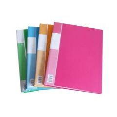 Deli 5023 Display Book with 30 Pockets - A4 - Assorted Color