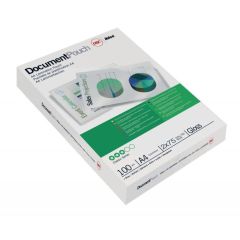 GBC 3740400 Laminating Pouch, A4 75 Micron, Pack of 100