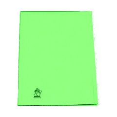 Premier Square Cut Folder with Fastener -300gsm - A4 - Green
