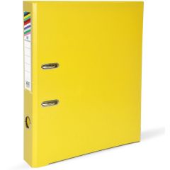 FIS FSBF4A4PYL Box File - 4cm Spine - A4 - Yellow (Pack of 5)