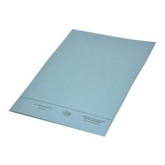 FIS FSFF7FBL Square Cut Folder with Fastener - F/S - Blue