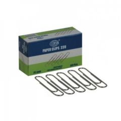 FIS FSPS239 Paper Clip - 75mm - 50 Clips / Pack