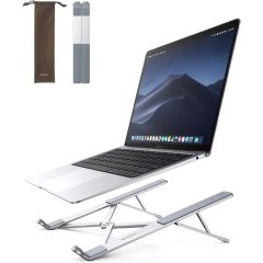 UGREEN Height Foldable & Adjustable Laptop Stand, Silver