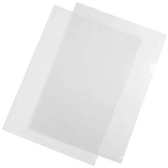 Atlas AS-F31428 L Shape Folder - A4 - Clear (Pack of 12)
