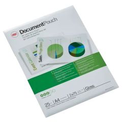 GBC 3740489 Laminating Pouch, A4 75 Micron, Pack of 25