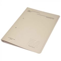 FIS FSFF4EBF Transfer Spring File with Fastener - 320GSM - F/S - Buff
