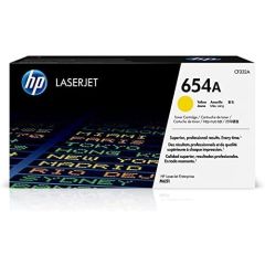 HP 654A Original LaserJet Toner Cartridge - Yellow (CF332A)