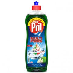 Pril Multi Power Quality Dish Washing Liquid - Apple - 1 Liter