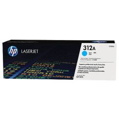 HP 312A LaserJet Toner Cartridge - Cyan (CF381A)