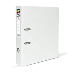 FIS FSBF8A4PGY PP Box File - A4 - 8cm - Grey (Pack of 5)