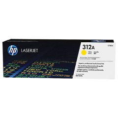 HP 312A LaserJet Toner Cartridge - Yellow (CF382A)