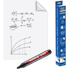 Legamaster 7-159100 Magic-Chart White Board Foil 60X80 cm