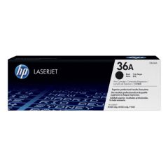 HP 36A Original LaserJet Toner Cartridge - Black (CB436A)
