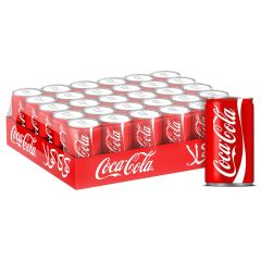 Coca Cola  Regular Can - 150ml x (Pack of 30)