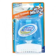 Mr Muscle 4-In-1 Liquid Rimblock  - Marine - 55ml