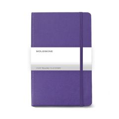 Moleskine OWMOL 5172 Classic Hard Cover Large Ruled Notebook, Brilliant Violet
