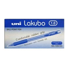Uni-ball SG100 Lakubo Ball Point Pen - 1.0 mm Ball - Blue - (Pack of 12)