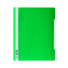Durable 2716-05 Clear View File - F/S Size - Green