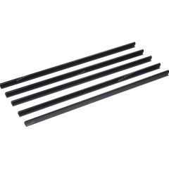 Durable 2900-01 Spine Bar - 3mm - A4 - Black (Pack of 100)