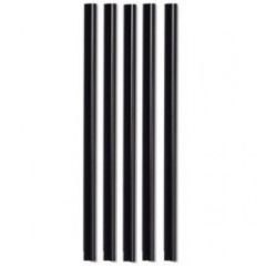Durable 2901-01 Spine Bar - 6mm - A4 - Black (Pack of 100)