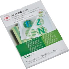 GBC IB585036 Laminating Pouch, A4 80 Micron, Pack of 100