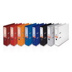 Mesco MES2002 PVC Lever Arch Box File - Broad - A4 - Red - 1 Piece