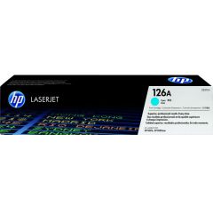 HP 126A LaserJet Toner Cartridge - Cyan (CE311A)